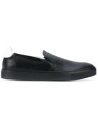 Fabi Perforated Slip On Sneakers - Black