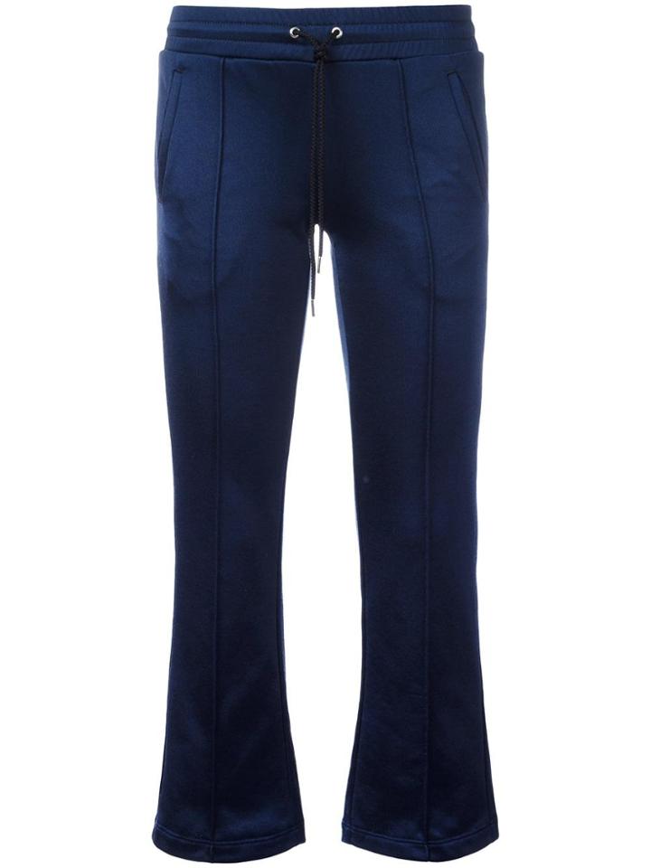 Mm6 Maison Margiela Flared Sweatpants - Blue