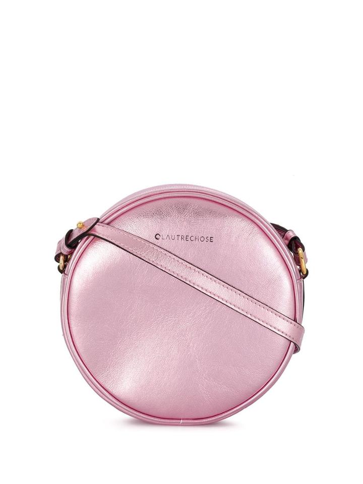 L'autre Chose Round Cross Body Bag - Pink