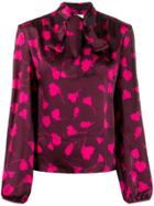 Semicouture All-over Pattern Blouse - Pink