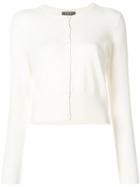 N.peal Cashmere Round Neck Cardigan - Nude & Neutrals
