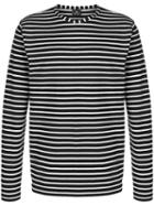 Ps Paul Smith Striped Long-sleeve T-shirt - Black