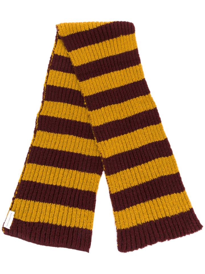 Faith Connexion Striped Scarf - Pink & Purple