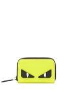 Fendi Bag Bugs Zip-around Wallet - Yellow
