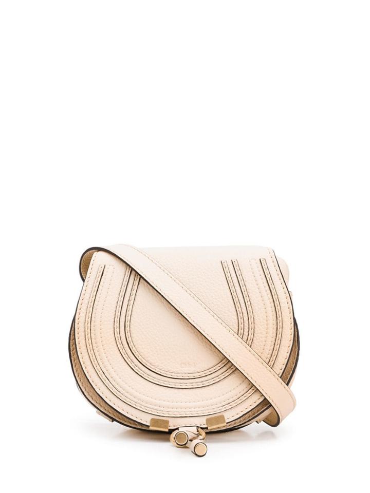 Chloé Marcie Saddle Bag - Neutrals