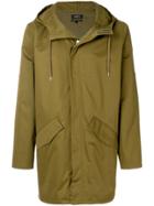 A.p.c. Elongated Style Coat - Green