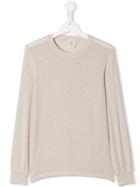 Caffe' D'orzo Teen Lara Sweater - Neutrals