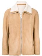 Palm Angels Zipped Jacket - Nude & Neutrals