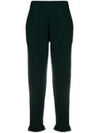 Zoe Jordan Haxel Fringed Track Pants - Green