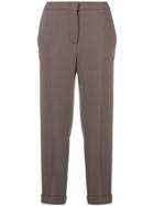 Fabiana Filippi Cropped Tailored Trousers - Pink