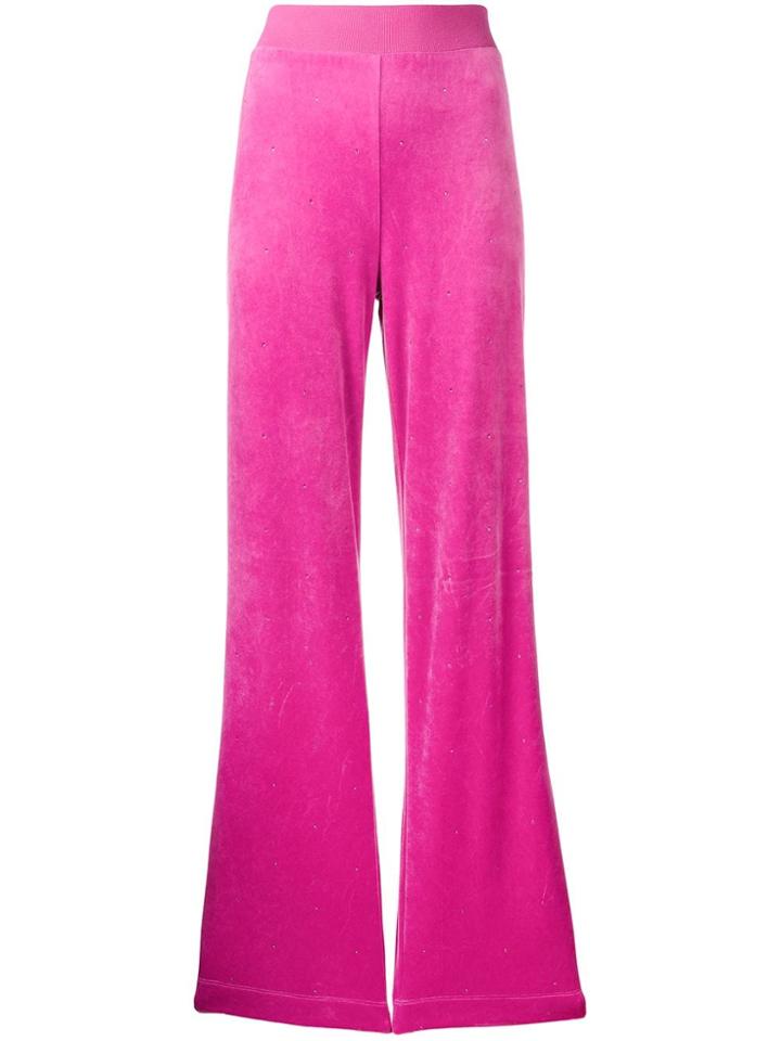 Escada Sport Velvet Jogging Trousers - Pink
