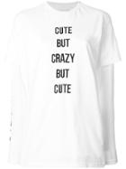 Chiara Ferragni Cute But Crazy Layered Sleeves T-shirt - White
