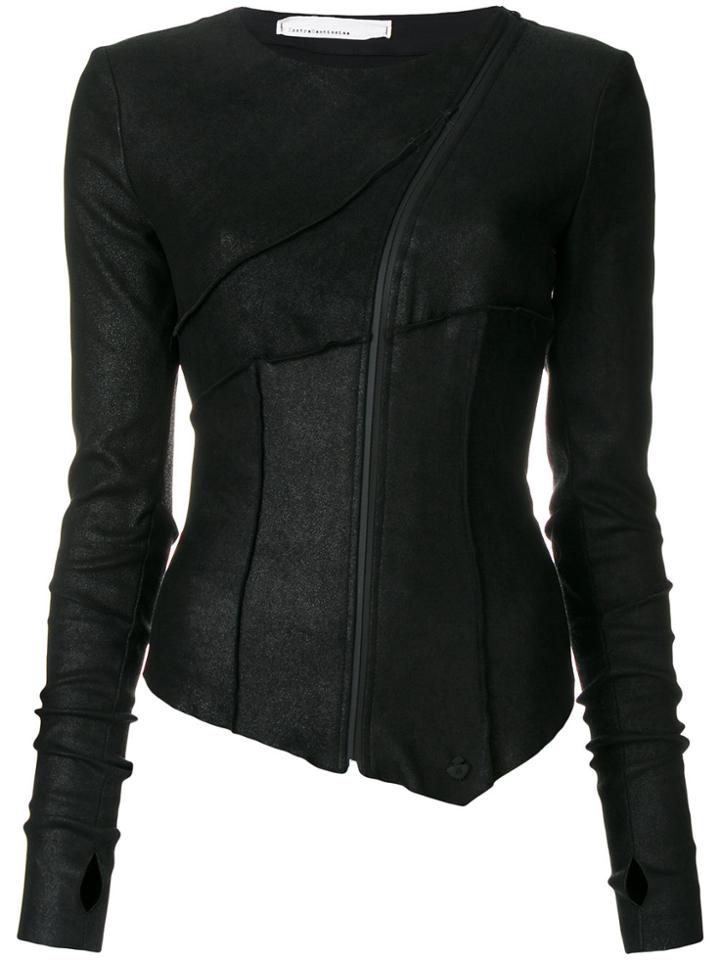 Nostra Santissima Fitted Zip Jacket - Black