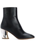 Proenza Schouler Metallic-heel Boots - Black