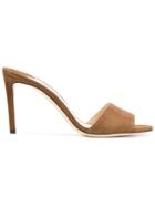 Jimmy Choo Stacey 85 Mules - Brown