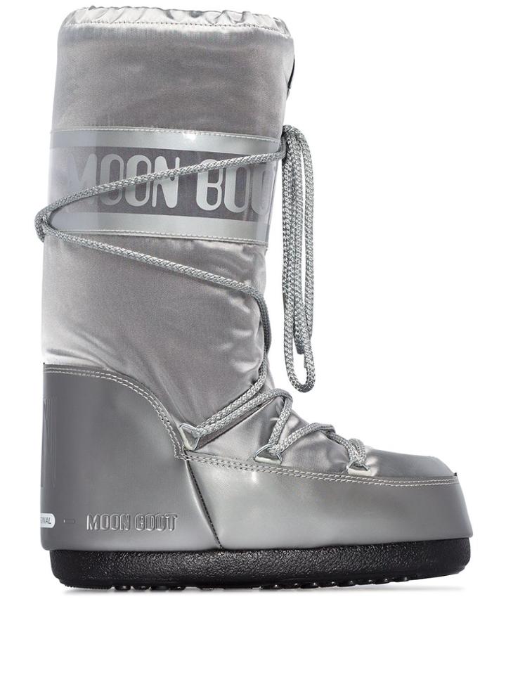 Moon Boot Moonboot Glance Nyln Flt Bt - Silver