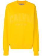Ck Jeans Embroidered Logo Sweatshirt - Yellow & Orange