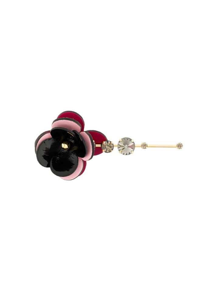 Marni Floral Brooch - Pink & Purple