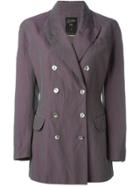 Jean Paul Gaultier Vintage Double Breasted Blazer - Pink & Purple
