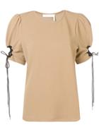 See By Chloé Short Sleeve Top - Neutrals