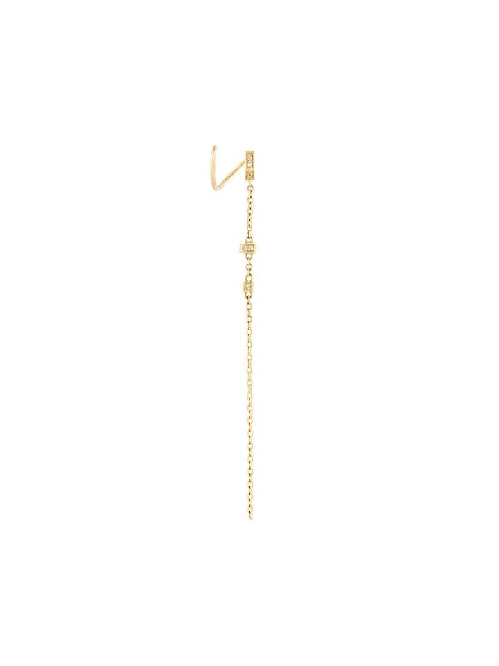 Maria Black 'dusk' Twirl Diamond Earring, Women's, Metallic