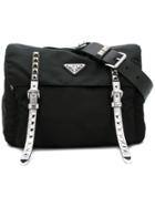 Prada Studded Belt Bag - Black