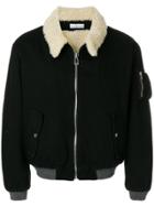 Gosha Rubchinskiy Shearling Collar Bomber Jakcket - Black