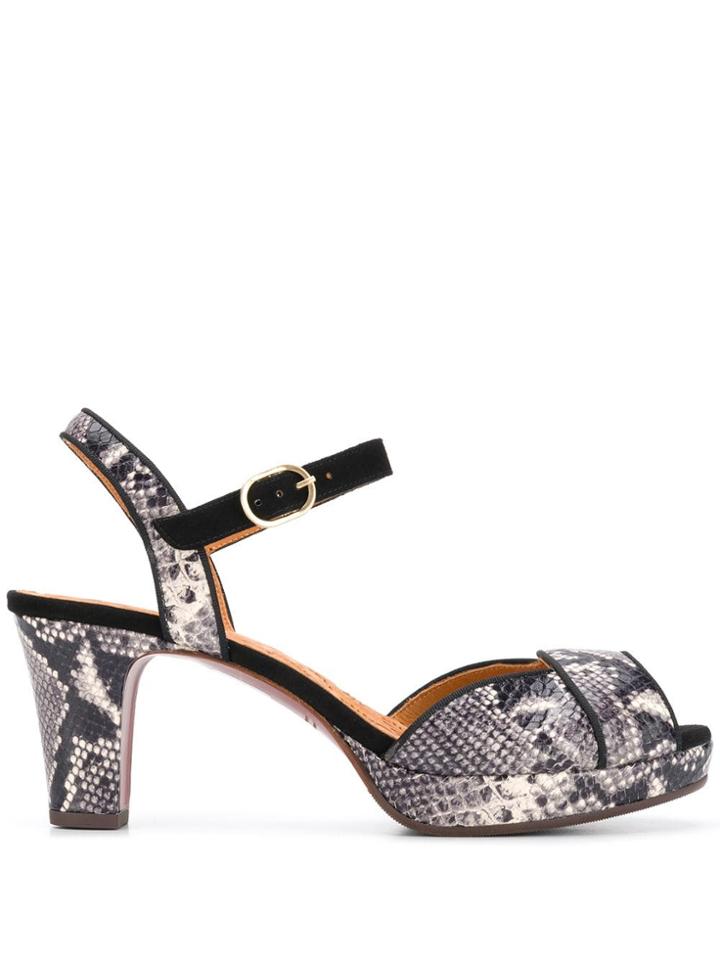 Chie Mihara Natilla Sandals - Black