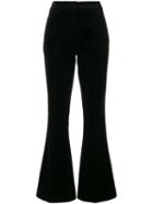 We11done Flared Style Trousers - Black