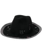 Ruslan Baginskiy Stitch Details Hat - Black