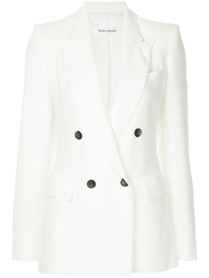 Bianca Spender Esquire Double Breasted Jacket - White