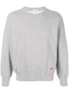 Issey Miyake Pre-owned 1980's Sport Line Logo Print Sweatshirt - Grey