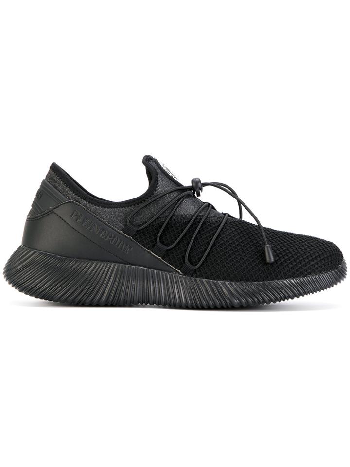 Plein Sport Lace-up Sneakers - Black