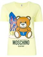 Moschino Moschino Swim T-shirt - Yellow & Orange
