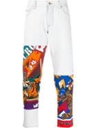 Dolce & Gabbana Superhero King Straight-fit Jeans - Blue