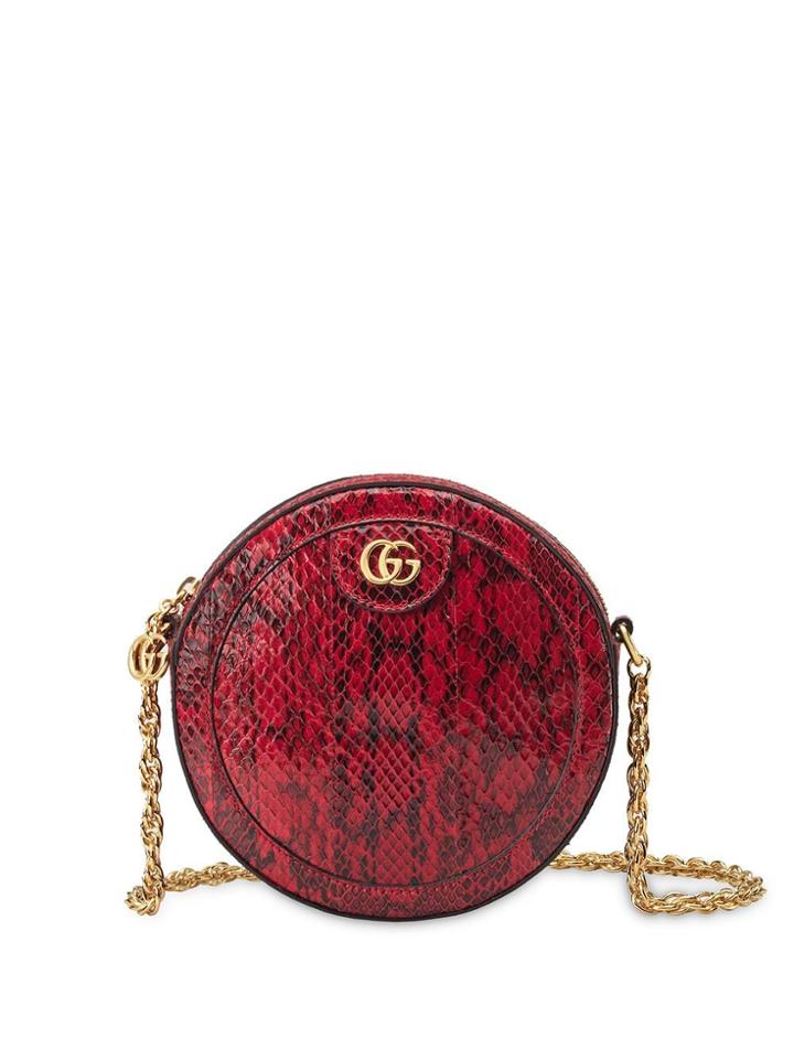 Gucci Gg Round Cross-body Bag - Red