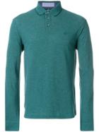 Hackett Knitted Polo Top - Green