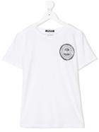 Balmain Kids Logo Medal T-shirt - White