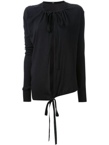 Assin Asymmetric Ribbed Cardigan