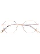 Chloé Eyewear Chloé Eyewear Ce2149 780 Rose Gold Leather/fur/exotic