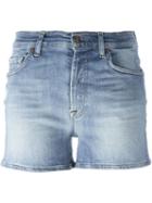 7 For All Mankind Stretch Mid-rise Shorts