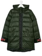 Simonetta Padded Coat - Green