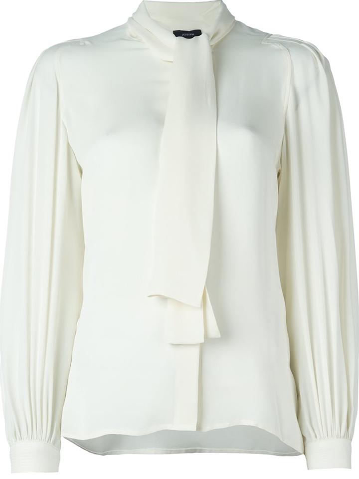Joseph Tie Neck Blouse