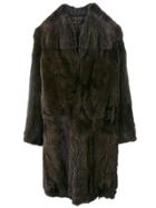 32 Paradis Sprung Frères Mid-length Coat - Brown