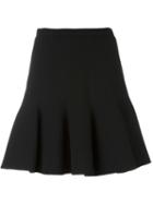 Carven Jupe Skirt, Women's, Size: 38, Black, Spandex/elastane/modal/polyester