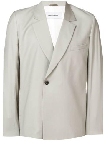 Martin Asbjorn Classic Deconstructed Blazer - Neutrals