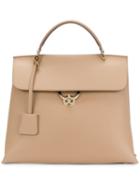 Salvatore Ferragamo Satchel Tote Bag - Neutrals