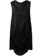 Rick Owens Slash Neck Dress, Women's, Size: 42, Black, Viscose/cupro