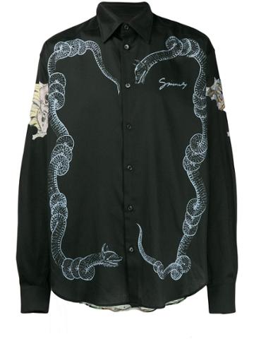 Givenchy Icarus Print Shirt - Black