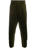 Golden Goose Deluxe Brand Cropped Corduroy Trousers - Green